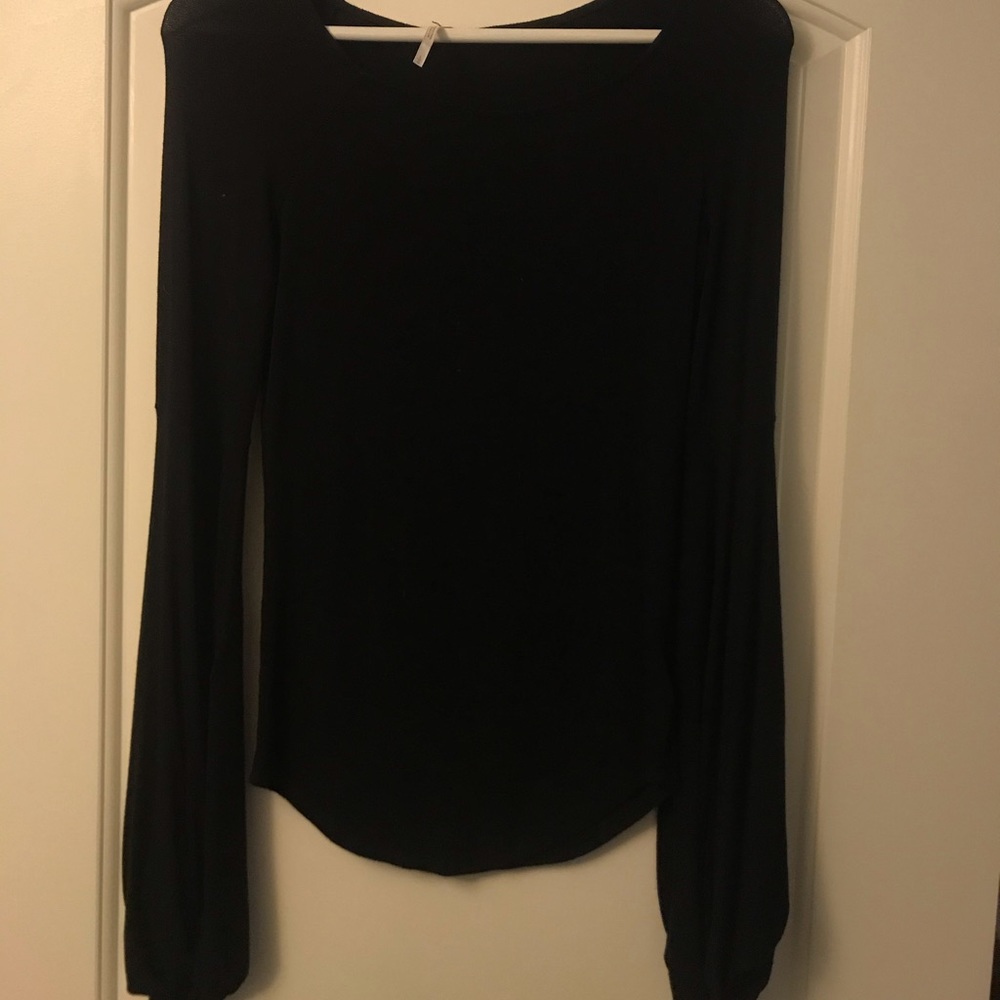 Free People Bell Sleeve Top